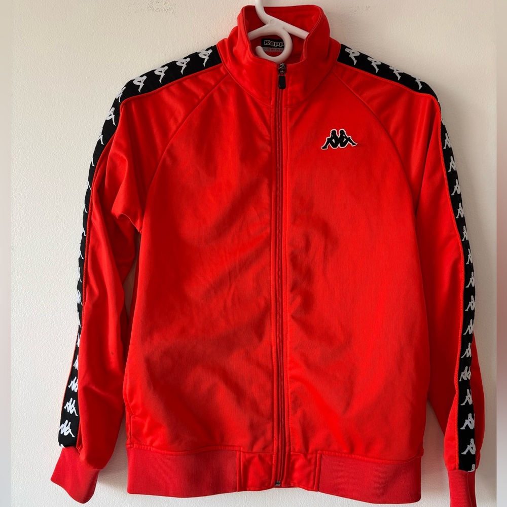 Kappa Red Zip up hoodie